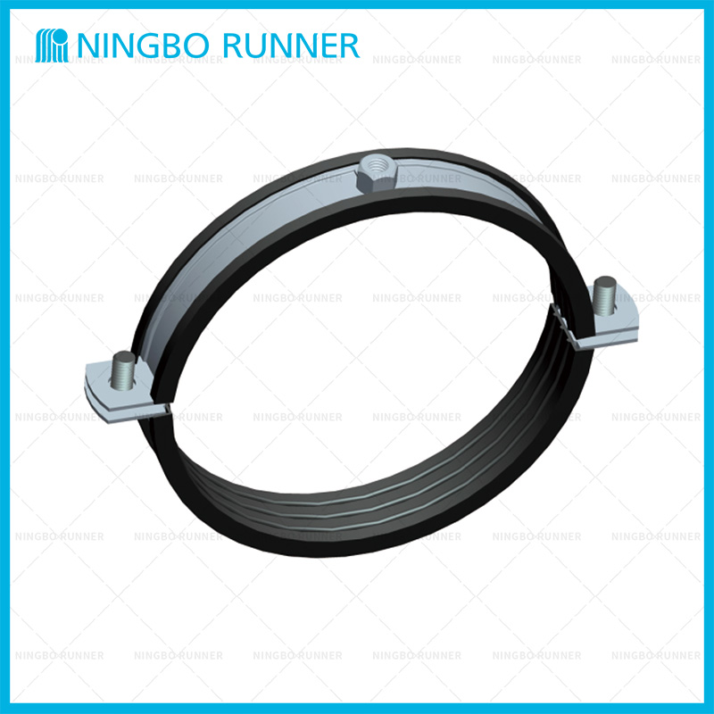501338 Ventilation Pipe Clamp With Rubber_Ningbo Runner